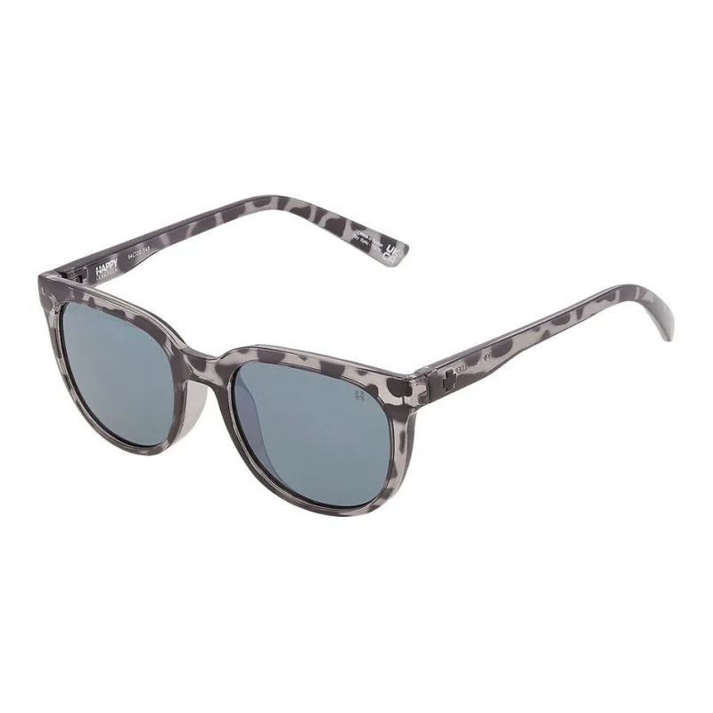 SPY Plastic Round Sunglasses Unisex Black-1