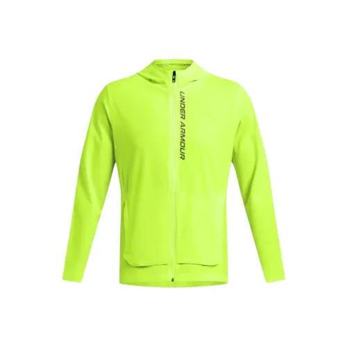 Under Armour Jackets & Coats Men's Green Yellow