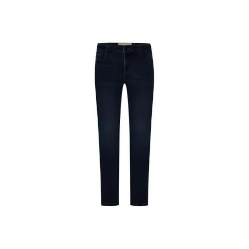 Biyin Leufen Jeans Men's Dark Blue