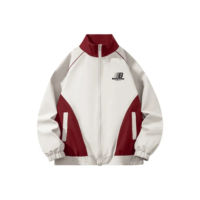 BOBBY ABLEY Jackets Coats Unisex Black Beige-2