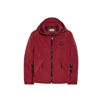 COACH Trench Coat Men's Dark Red