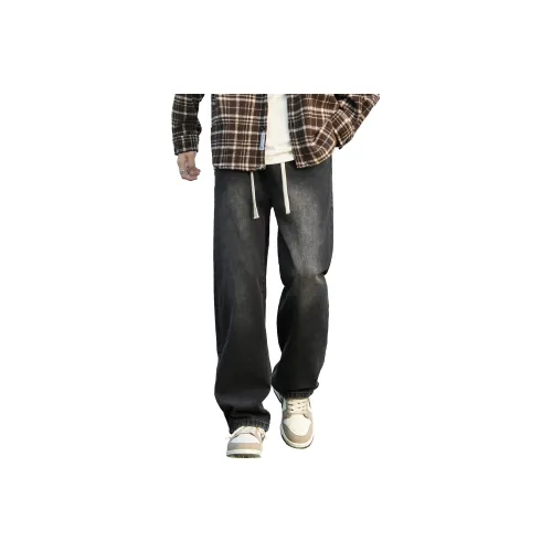 Izex Jeans Unisex Fallen Leaves Gray