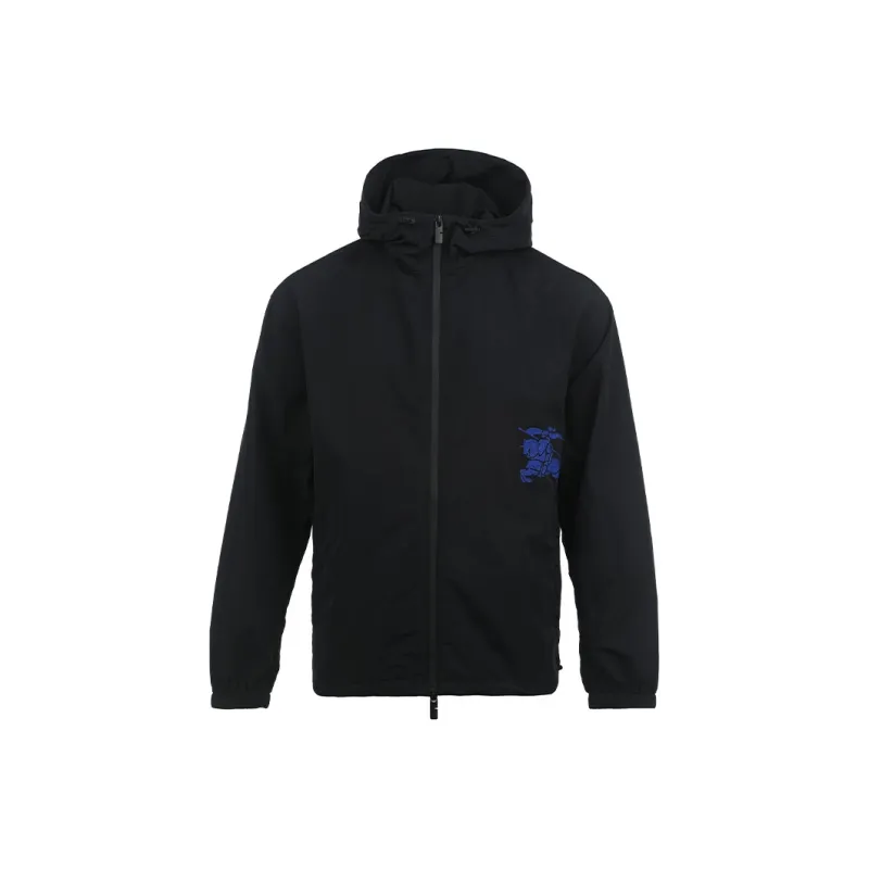 Burberry Ekd Printed Zipped Hoodie-0