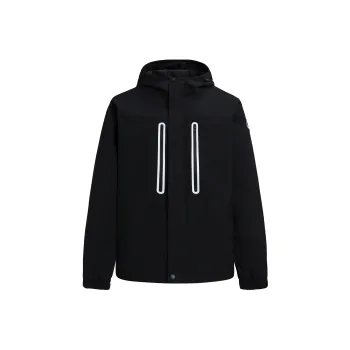 A.X.S.K Windbreaker Jacket Unisex Black