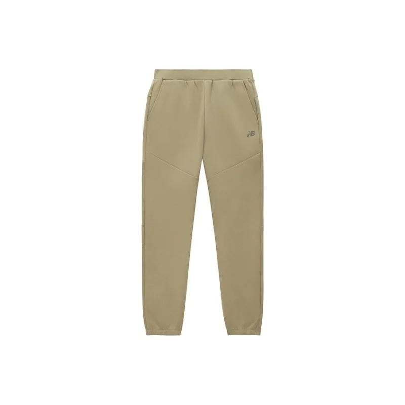 New Balance Knitted Sweatpants Men Yellow-0