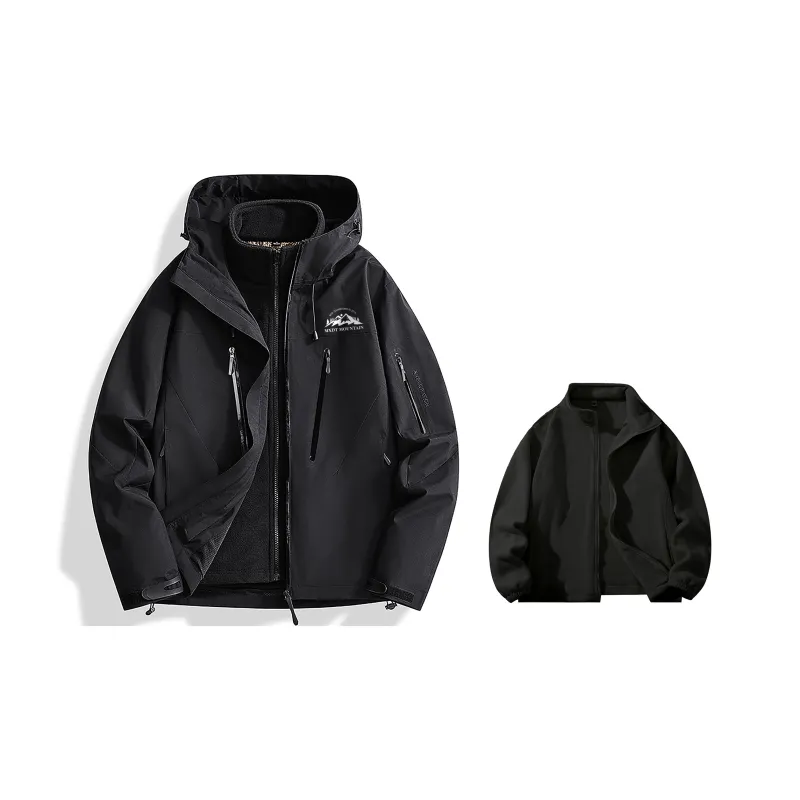MXDT Jackets Coats Unisex Obsidian Black-24