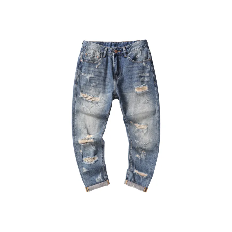 FUERZA Jeans Unisex Blue-0
