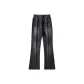Black Gray Fleece-Lined