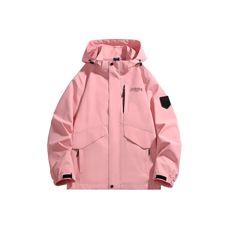 XIDELONG Jackets Coats Unisex Black-2