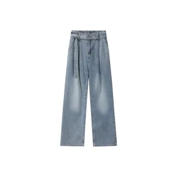 HOZZS Jeans Unisex Blue