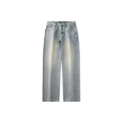 FAIRWHALE Jeans Unisex Light Blue