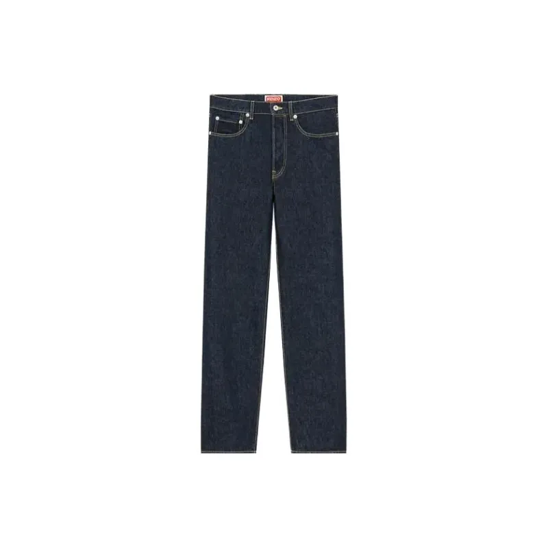 KENZO Asagao Straight leg Jeans-0