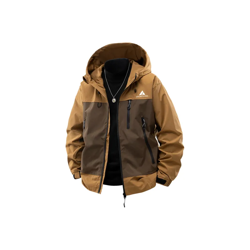 SNOW FLYING Jackets Coats Unisex Light Coffee-0