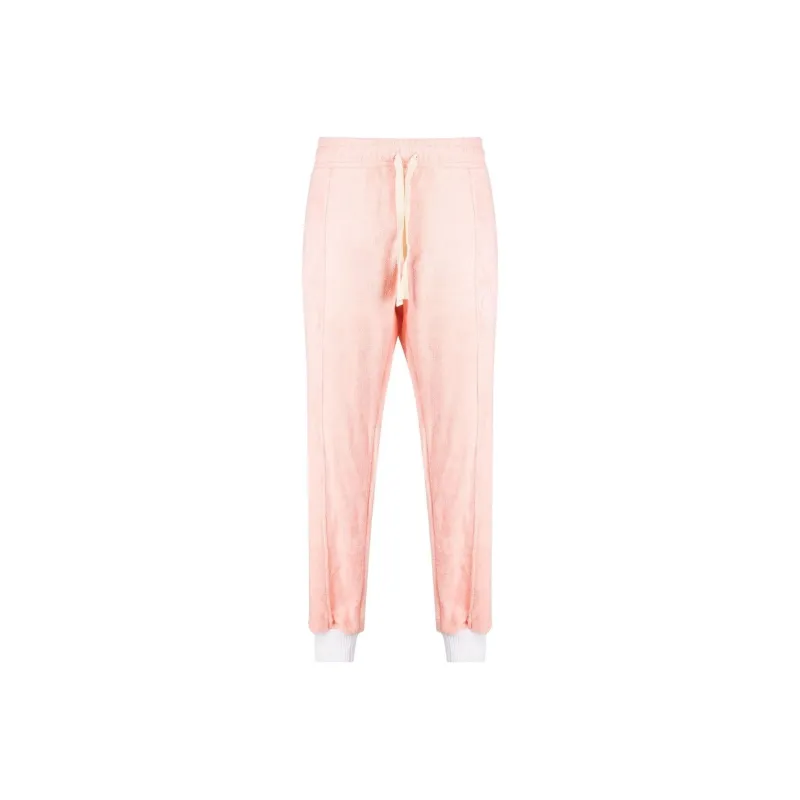 CASABLANCA Knitted Sweatpants Men Pink-0