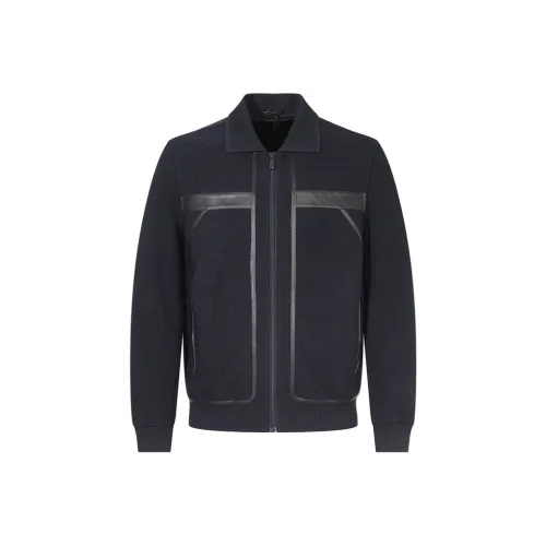 ANDREW MACKENZIE Jackets Coats Men's Black
