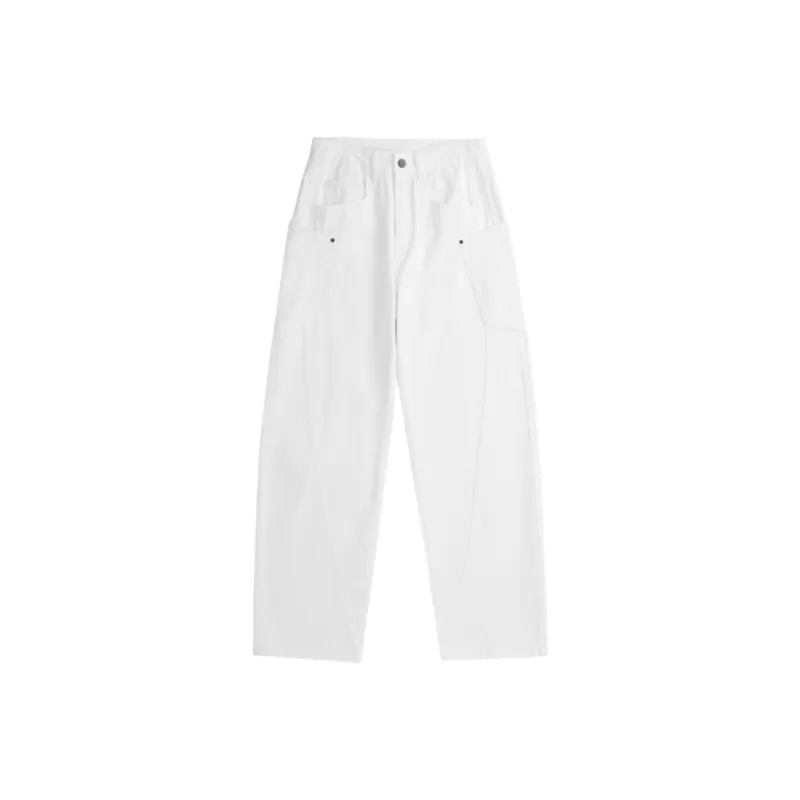 ZRZV Jeans Unisex White-0