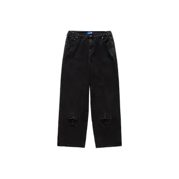 LOOKUN Jeans Unisex Black