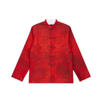 CLOT Leading And Laggard, Collection Jackets Unisex Red