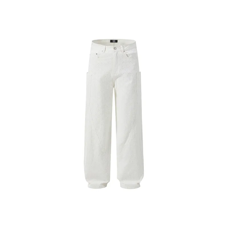 GTRG Jeans Unisex White-0