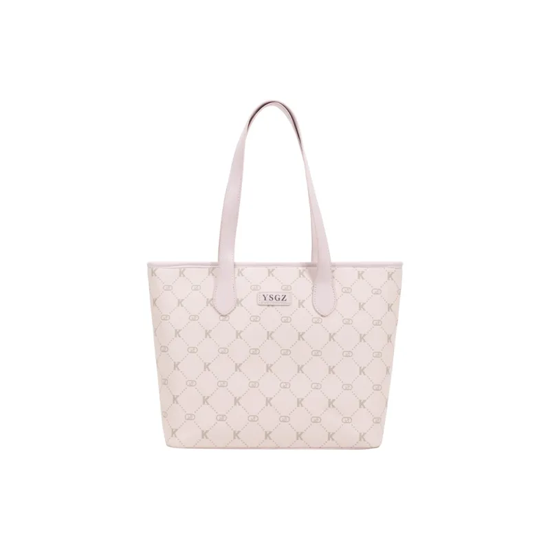 HCXK PU Tote Bag, Shopping Bag, Shoulder Bag Women's Light Purple/Gray/Pink-0
