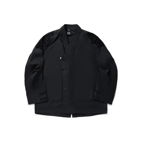 LiNing x CHENGLONG LIANMINGKUAN Jackets Coats Men's Black