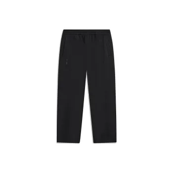 LiNing Sports Life Collection Knitted Sweatpants Men's Black