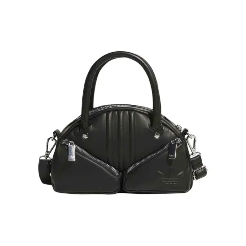 Adidas Originals PU One Shoulder Handbag Small Size Women's Black