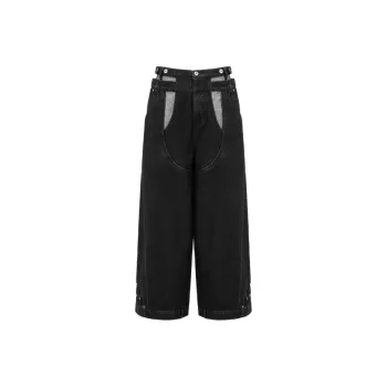 Feng Chen Wang Jeans Unisex Black