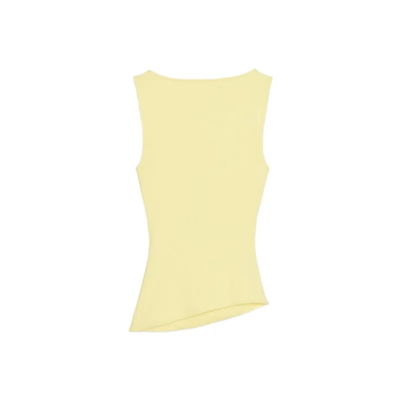 ZARA T Shirts Women's Yellow-1