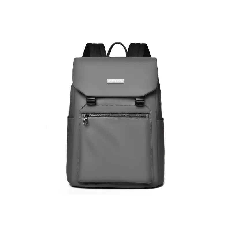 ROBINHOOD Oxford Backpack Men's Black/Gray/Green-7