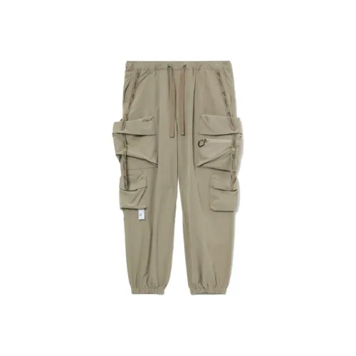 MUSIUM DIV Multiple-pocket Drop-crotch Trousers