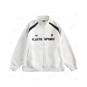 TESTUNG Jackets Coats Unisex Gray