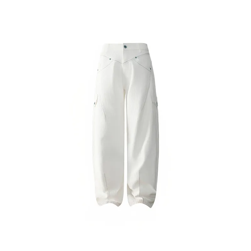 FAKE VINTAGE Jeans Unisex White-0
