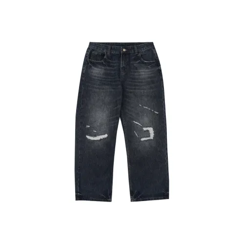 LUJIAMEN Jeans Unisex Blue Choose According To Size Chart