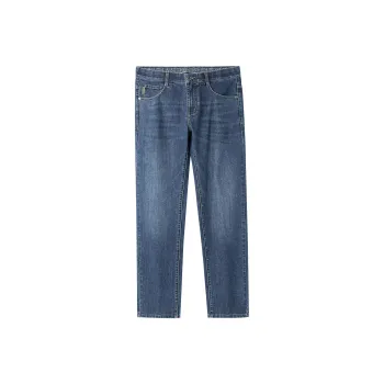 HLA Chinese Dragon Series Jeans Men Denim Blue 57