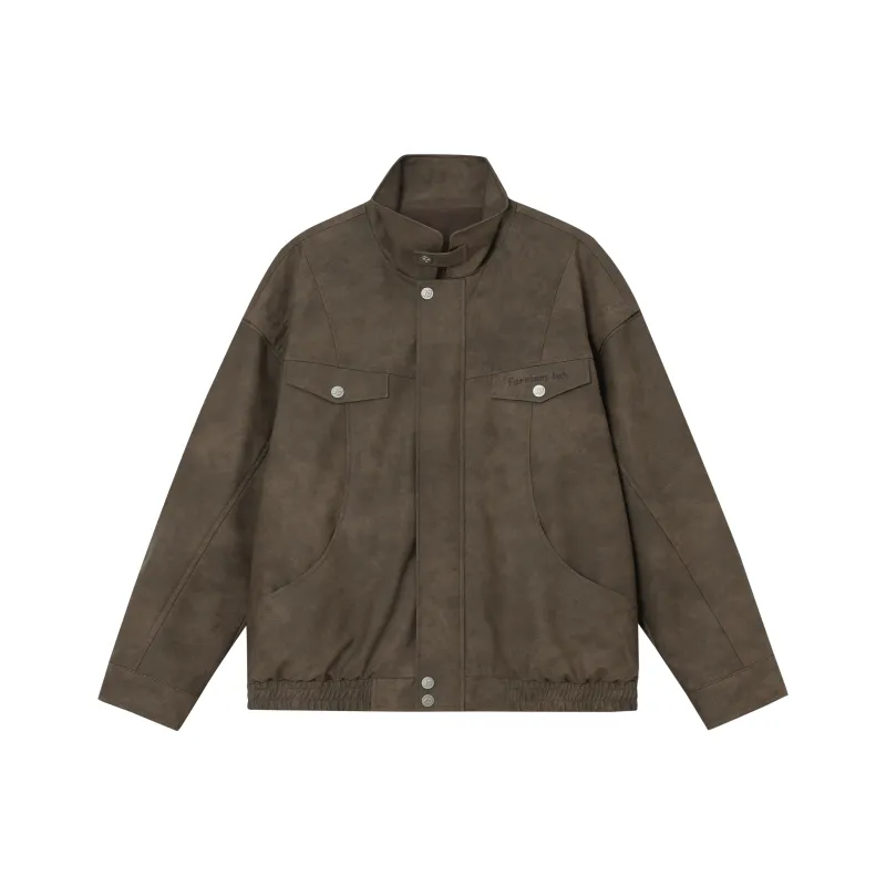 FORNINES Leather Jackets Unisex-4