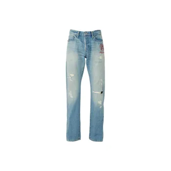 HYSTERIC GLAMOUR Jeans Men Light Indigo