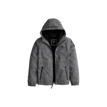 Hollister Jackets Coats Men's Reflective Camouflage