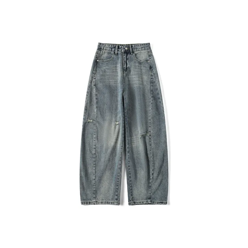 Michael Rock Jeans Unisex Blue-0