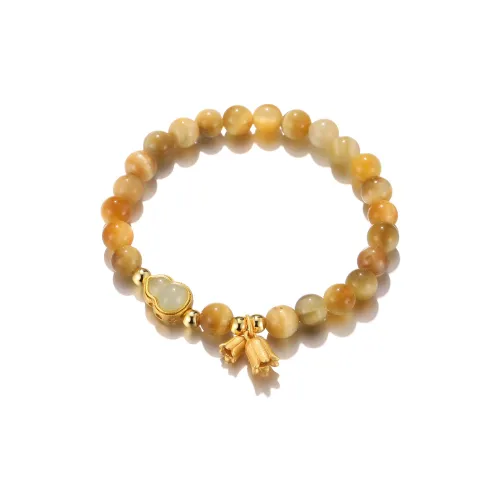 Clect Tiger's Eye Stone Bracelets Women's