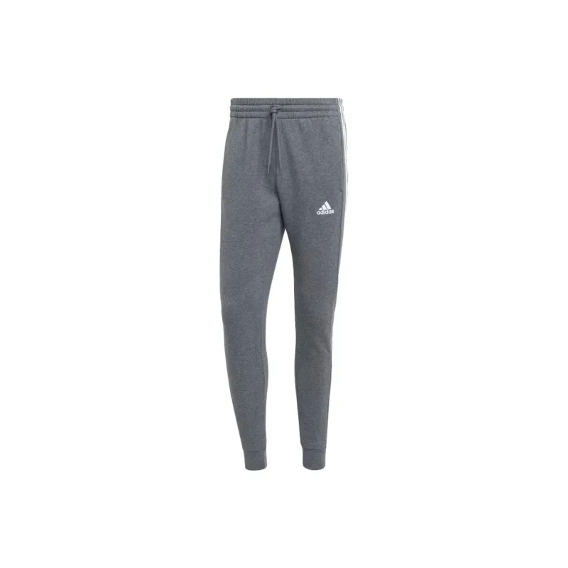 Adidas Essentials Fleece 3 Stripes Tapered Cuff Pants-0