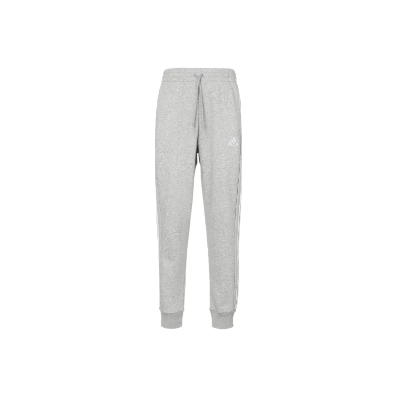 Adidas Essentials Fleece 3 Stripes Tapered Cuff Pants-0