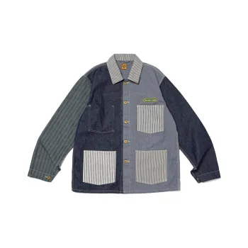 HUMAN MADE SS24 CRAZY COVERALL JACKET Jackets Coats Unisex Indigo