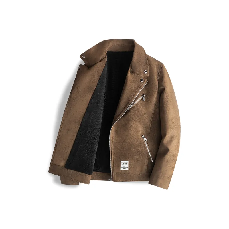 LISENPOK Leather Jackets Unisex-2
