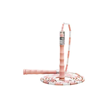 FEIERDUN Casual Entertainment Non Countable Jump Ropes Elementary School Students PP TPE 2.8m Pink White