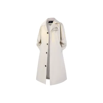 CRUSH KEY Trench Coats Unisex