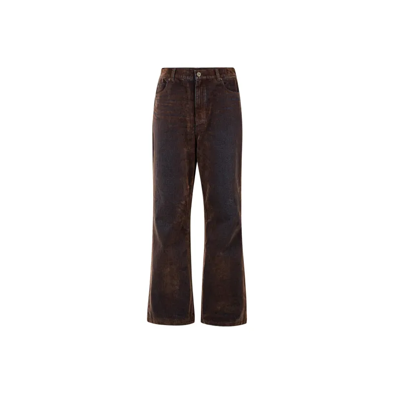 FPA ALWAYS MOVING Series Jeans Unisex Blue Brown-0