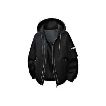 Fakeyoung Jackets Coats Unisex Black