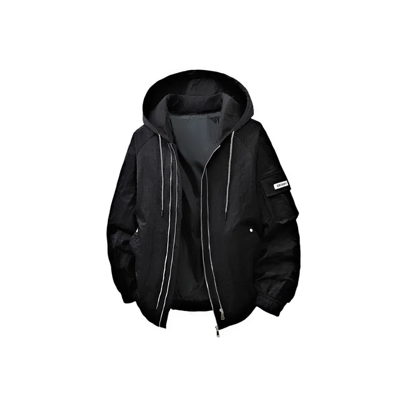 Fakeyoung Jackets Coats Unisex Black-0