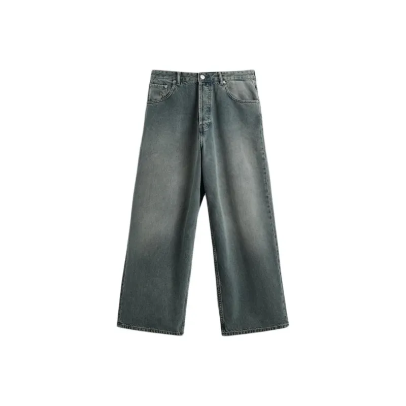 ZARA Jeans Men Blue/Green-0